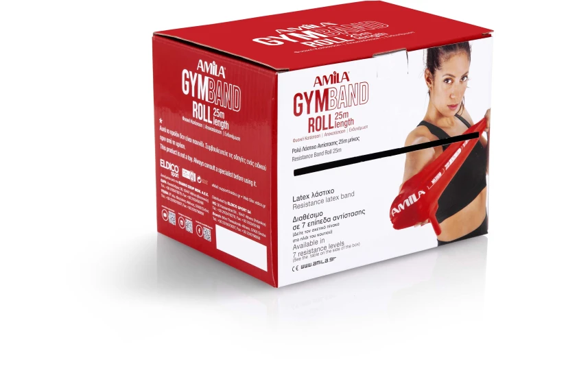 Amila Λάστιχο Amila Gymband Ρολό Ultra Light (48144)