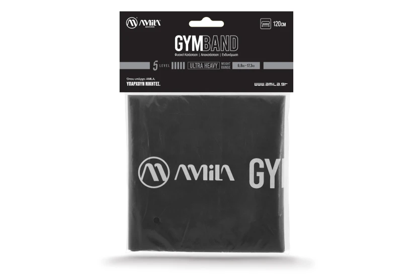 Amila Ultra Heavy Λάστιχo Αντίστασης Μαύρο