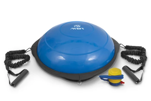 Amila Amila Balance Ball Με Ξύλινη Βάση Μπλε 63Cm (48192)