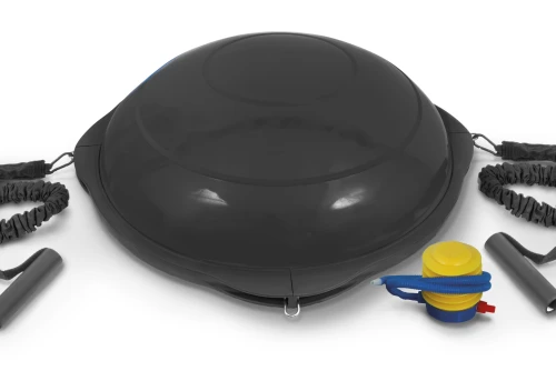 Amila Amila Balance Ball Με Ξύλινη Βάση Mat Black 63Cm (48193)