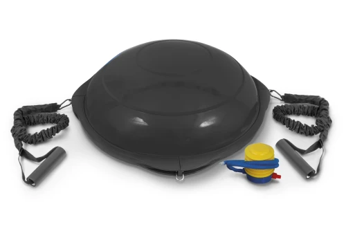 Amila Amila Balance Ball Με Ξύλινη Βάση Mat Black 63Cm (48193)