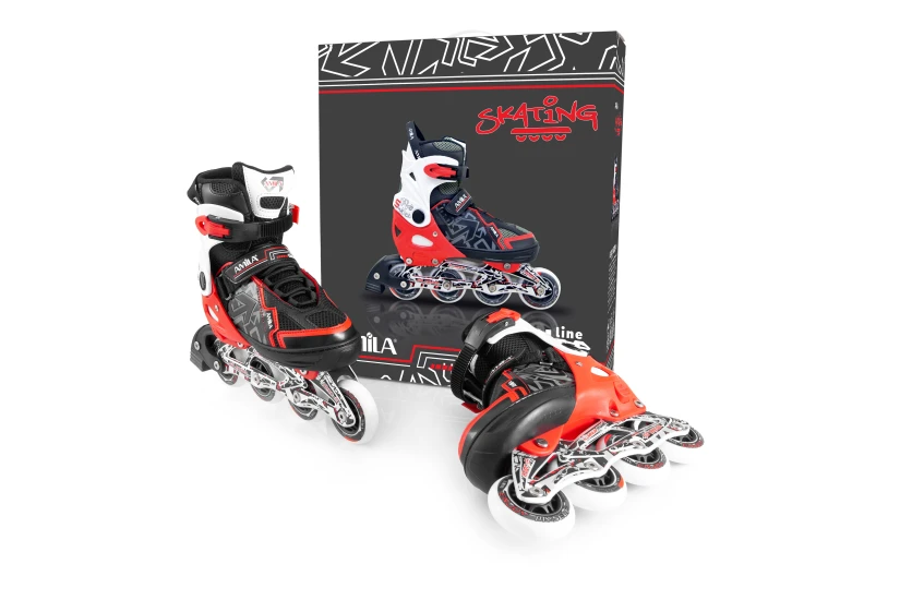 Amila In-Line Skate Αλουμινίου 33-36 (48915)