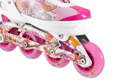 Amila In-Line Skate Αλουμινίου 33-36 (48918)
