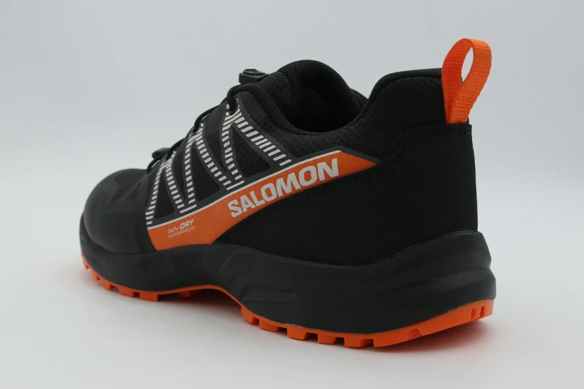 Salomon Outscape WP Αθλητικά Παπούτσια Trail Running Μαύρα, Πορτοκαλί
