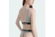 Adidas Performance Scoop Γυναικείο Bralette Γκρι, Μαύρο, Λευκό