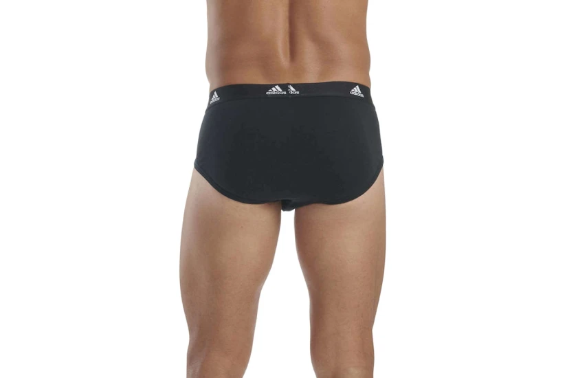 Adidas Performance Active Flex Cotton Ανδρικό Εσώρουχο Σλιπ 3 Τεμάχια