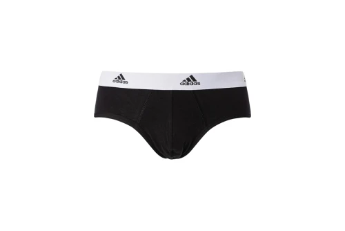 Adidas Performance Active Flex Cotton Εσώρουχο Σλιπ  3-Τεμάχια (4A1M01 BLACK-WHITE)