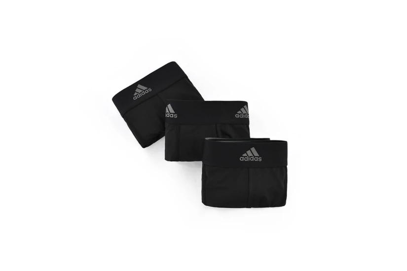 Adidas Performance Active Micro Flex Eco Εσώρουχα Boxer 3-Τεμάχια (4A3M02 BLACK)