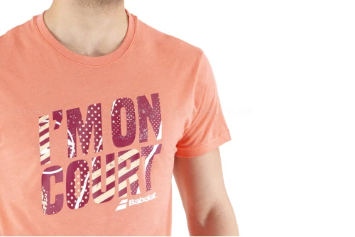 Babolat Exercise Message Tee T-Shirt (4MS21445 6012)