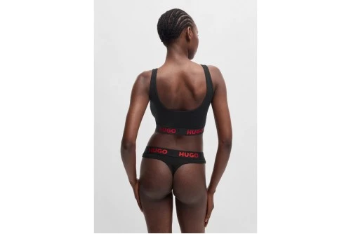 Hugo Sporty Logo Bralette Γυναικείο (50469631 001)