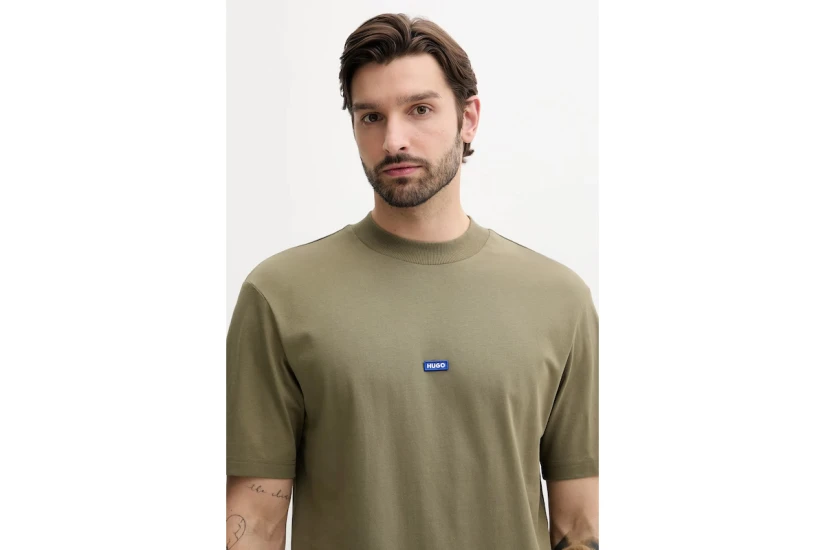Hugo Nieros Ανδρικό Κοντομάνικο T-Shirt Χακί