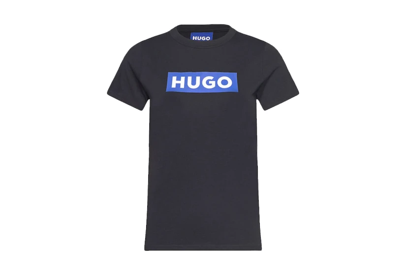 Hugo Classic Γυναικείο Κοντομάνικο T-Shirt Μαύρο