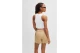 Hugo Baby Γυναικείο Αμάνικο Crop Top Λευκό