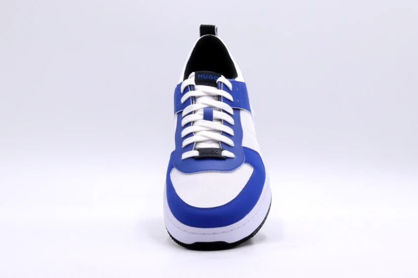 Hugo Boss Ανδρικά Sneakers Λευκά, Μπλε