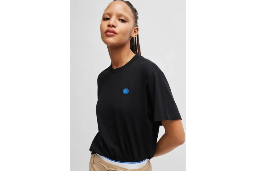 Hugo Vintage Γυναικείο Κοντομάνικο T-Shirt Μαύρο