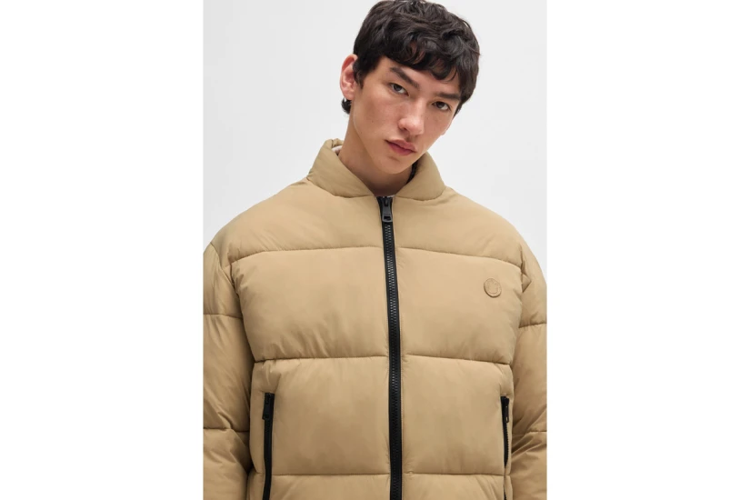 Hugo Braden2441 Ανδρικό Puffer Μπουφάν Μπεζ