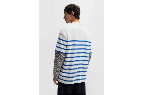 Hugo Nolastripe T-Shirt Ανδρικό (50530330 100)