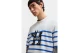 Hugo Nolastripe Ανδρικό Κοντομάνικο T-Shirt Λευκό, Ρουά