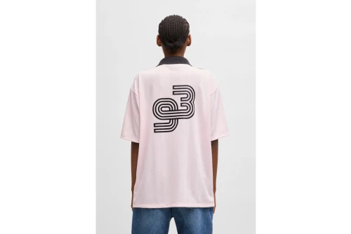 Hugo Dila Football Inspired Κοντομάνικη Μπλούζα Polo Γυναικεία (50537456 684)