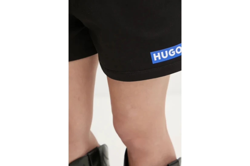 Hugo Classic Γυναικείο Αθλητικό  Σορτς Μαύρο