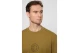 Hugo Nylix Ανδρικό Κοντομάνικο T-Shirt Λαδί
