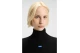 Hugo Somyna B Rib Knit Asymmetric Γυναικείο Πουλόβερ Μαύρο