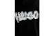 Hugo Nyrohood With Logo Prints Ανδρικό Φούτερ με Κουκούλα Μαύρο