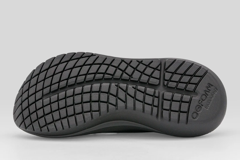 Oofos Oomy Stride Γυναικεία Παπούτσια Αποκατάστασης Μαύρα