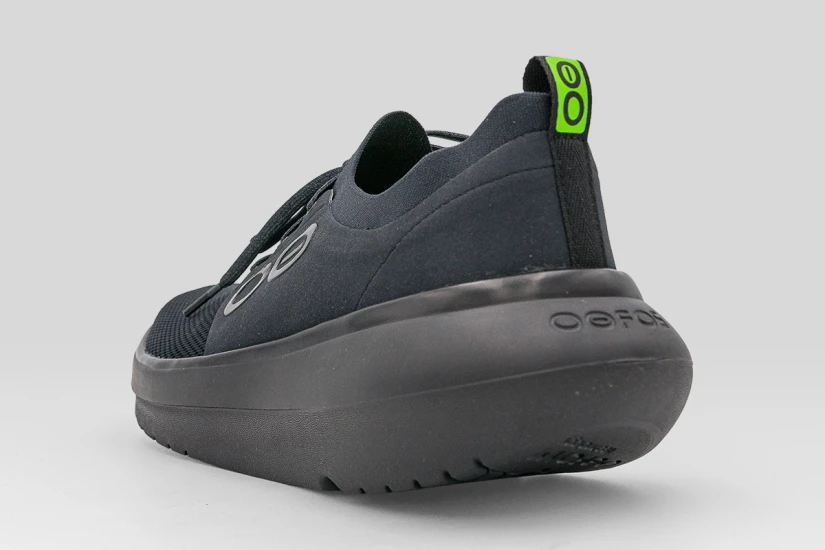 Oofos Oomy Stride Ανδρικά Παπούτσια Αποκατάστασης Μαύρα