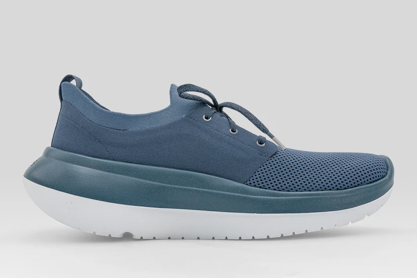 Oofos Oomy Stride Ανδρικά Παπούτσια Αποκατάστασης Μπλε Σκούρο, Λευκά