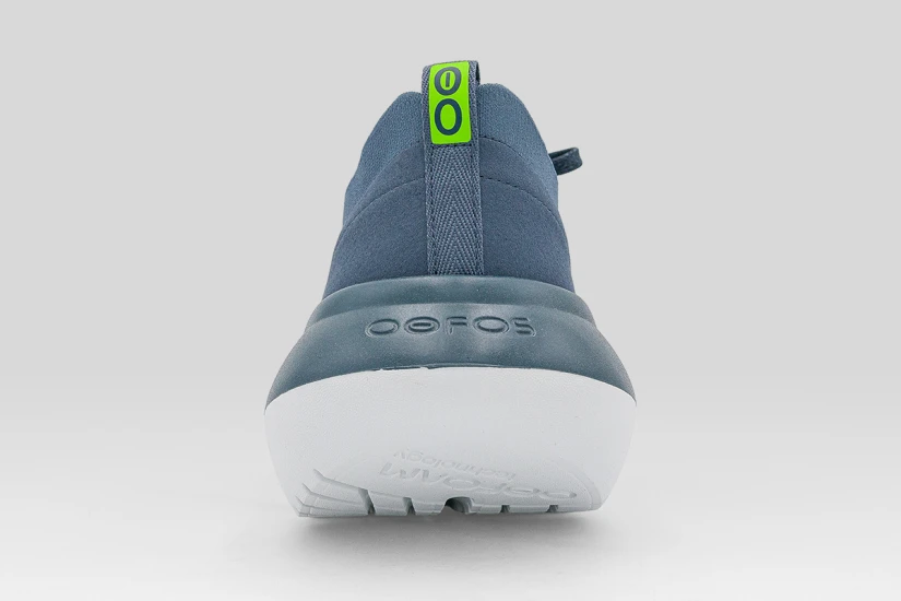 Oofos Oomy Stride Ανδρικά Παπούτσια Αποκατάστασης Μπλε Σκούρο, Λευκά