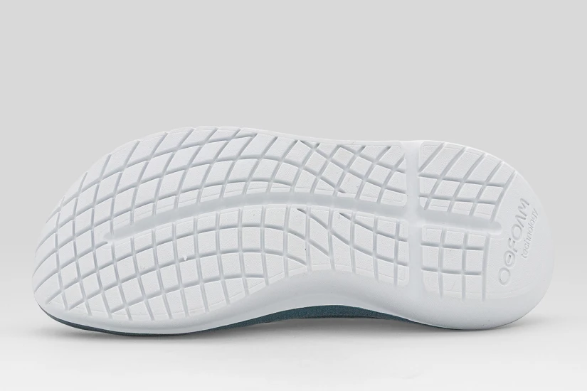 Oofos Oomy Stride Ανδρικά Παπούτσια Αποκατάστασης Μπλε Σκούρο, Λευκά