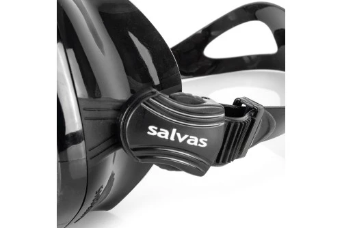 Escape Camping Μάσκα Θαλάσσης Salvas Wanted Black Silicone Band (52204)