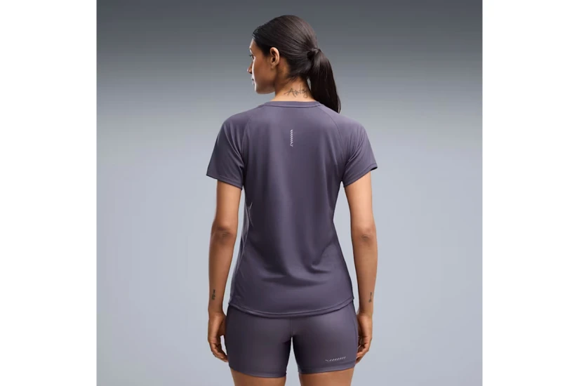 Puma Velocity Γυναικείο Κοντομάνικο T-Shirt Μωβ