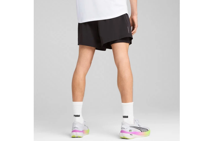 Puma Velocity 2In1 Ανδρικό Σορτς με Εσωτερικό Κολάν Μαύρο