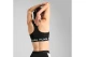 Puma 4Keeps Elastic Γυναικείο Μπουστάκι Μαύρο