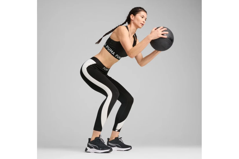 Puma 4Keeps Elastic Γυναικείο Μπουστάκι Μαύρο
