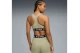 Puma 4Keeps Elastic Γυναικείο Μπουστάκι Χακί, Μαύρο