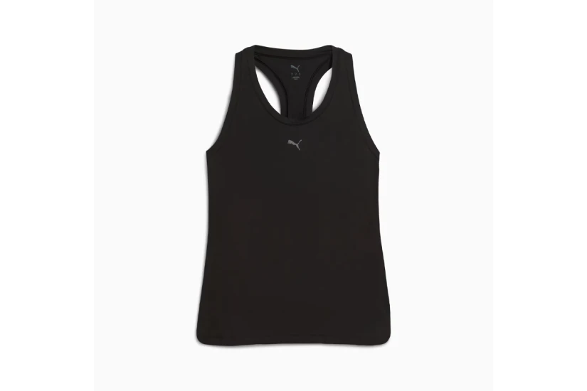 Puma Cloudspun Racerback Γυναικεία Αμάνικη Μπλούζα Μαύρη