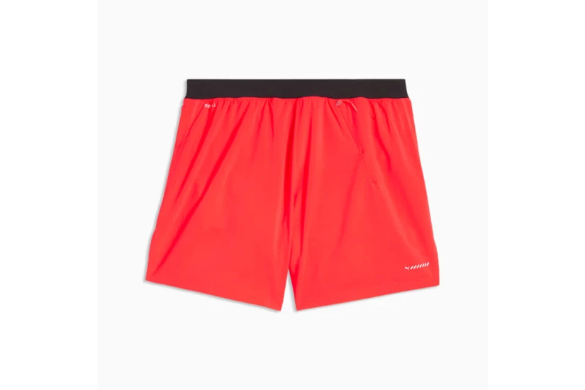 Puma Dreamrun Drycell Ανδρικό Αθλητικό Σορτς Κοραλλί, Μαύρο