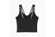 Puma Strong Slim Γυναικεία Αμάνικη Μπλούζα Μαύρη