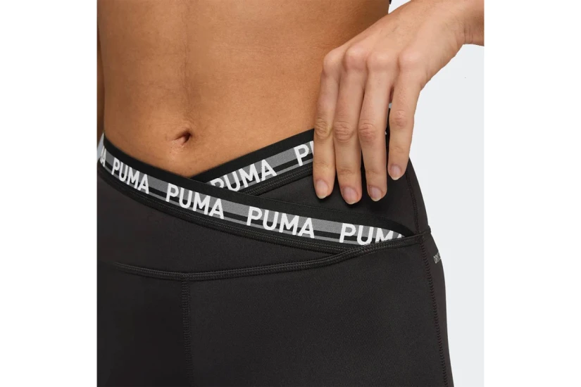 Puma Strong High Waist Γυναικείο Κολάν 7/8 Μαύρο