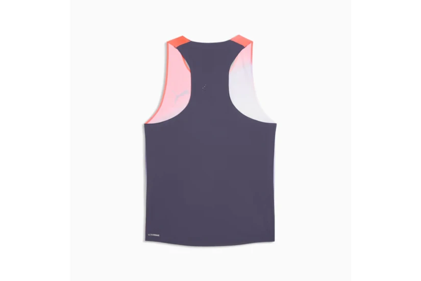 Puma Lightspeed Ultraweave Graphic Ανδρική Αμάνικη Μπλούζα Λιλά, Πορτοκαλί, Μωβ