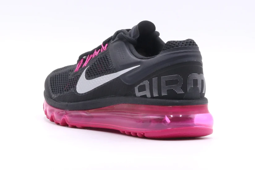 Nike Air Max 2013 Παιδικά Παπούτσια Μαύρα, Φούξια, Ασημί