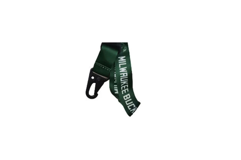 Back Me Up Nba Long Lanyard Keychain Μπρελόκ (558-51516 BUCKS GREEN)
