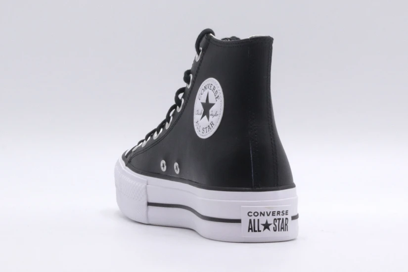 Converse Chuck Taylor All Star Lift Platform Leather Sneakers