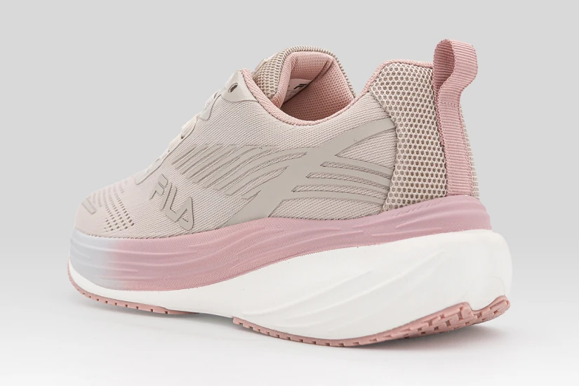 Fila Palau 5 Memory Αθλητικά Παπούτσια για Τρέξιμο Nude, Σάπιο Μήλο, Λευκά, Γκρι