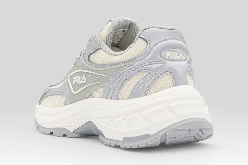 Fila Fushion 2 Memory Sneakers Εκρού, Ασημί, Λευκά