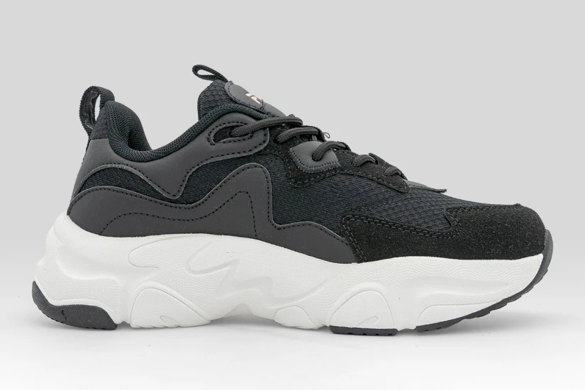 Fila Mayra 2 Memory Γυναικεία Sneakers Μαύρα, Λευκά