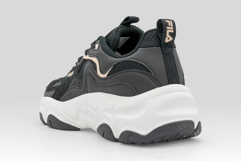 Fila Mayra 2 Memory Γυναικεία Sneakers Μαύρα, Λευκά